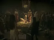 Sonoya Mizuno, Sian Brooke public orgy scene from House of the Dragon s01e01 (2022) tv serie