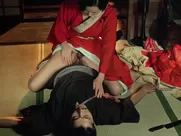 Eiko Matsuda explicit ridding scene from In the Realm of the Senses (1976)