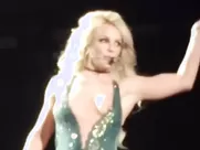 Britney Spears nip slip on stage