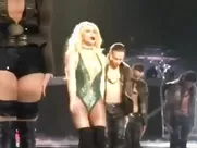 Britney Spears nip slip on stage