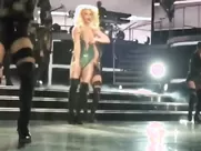 Britney Spears nip slip on stage