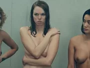 Amazon Hot Box- Shower scene