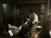 Jessie Buckley expose her ass in Wicked Little Letters (2023)