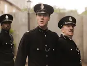 Jessie Buckley expose her ass in Wicked Little Letters (2023)