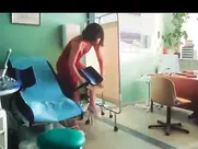 Gynecologist examination scene from NEW mainstream movie