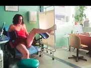 Gynecologist examination scene from NEW mainstream movie