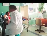 Gynecologist examination scene from NEW mainstream movie