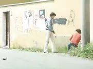 La Vedova del Trullo - shower scene