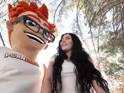 Big Dick Meets Bigger Tits: Theodora Day Gets a PornDudeCasting Treat!