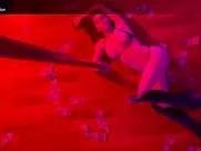 Renee Olstead topless pole dance