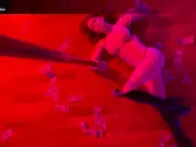 Renee Olstead topless pole dance