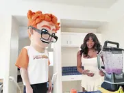 Amari Anne’s Blowjob Chugs My Banana for a Cum-on-Tits