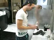 Nude pool and shower scene - Big Brother Norway