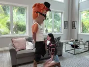 I Fuck Sophie Tyler’s Shaved Slit in Missionary for a F