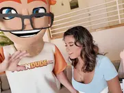 I Pound Isabella Jules’ Shaved Slit in Doggystyle for C