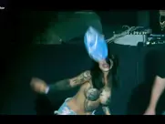 Sara Bokan flashes her tits to singer on stage