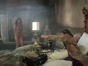 Emma Amos - Rowing with the Wind (1988)