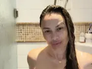 Moon Bloodgood showering