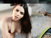 Sherlyn Chopra Bike