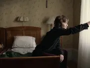 Frida Gustavsson as Marianne in Trolösa S01E01 (2025)