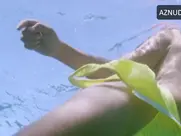 Shae Marks and Julie K. Smith topless swimming