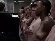 Taylor Schilling nude in prison bath scene