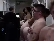 Taylor Schilling nude in prison bath scene