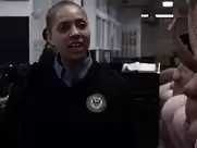 Taylor Schilling nude in prison bath scene