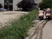 June Diane Raphael and Casey Wilson public nude