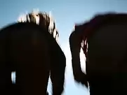 June Diane Raphael and Casey Wilson public nude