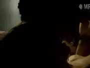 Laura De Boer & Clemence Posey - Lesbian Sex in Tunnel