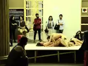 Puxar Pele naked performance