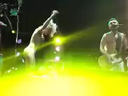 Popular Russian singer Alisa Vox naked on stage