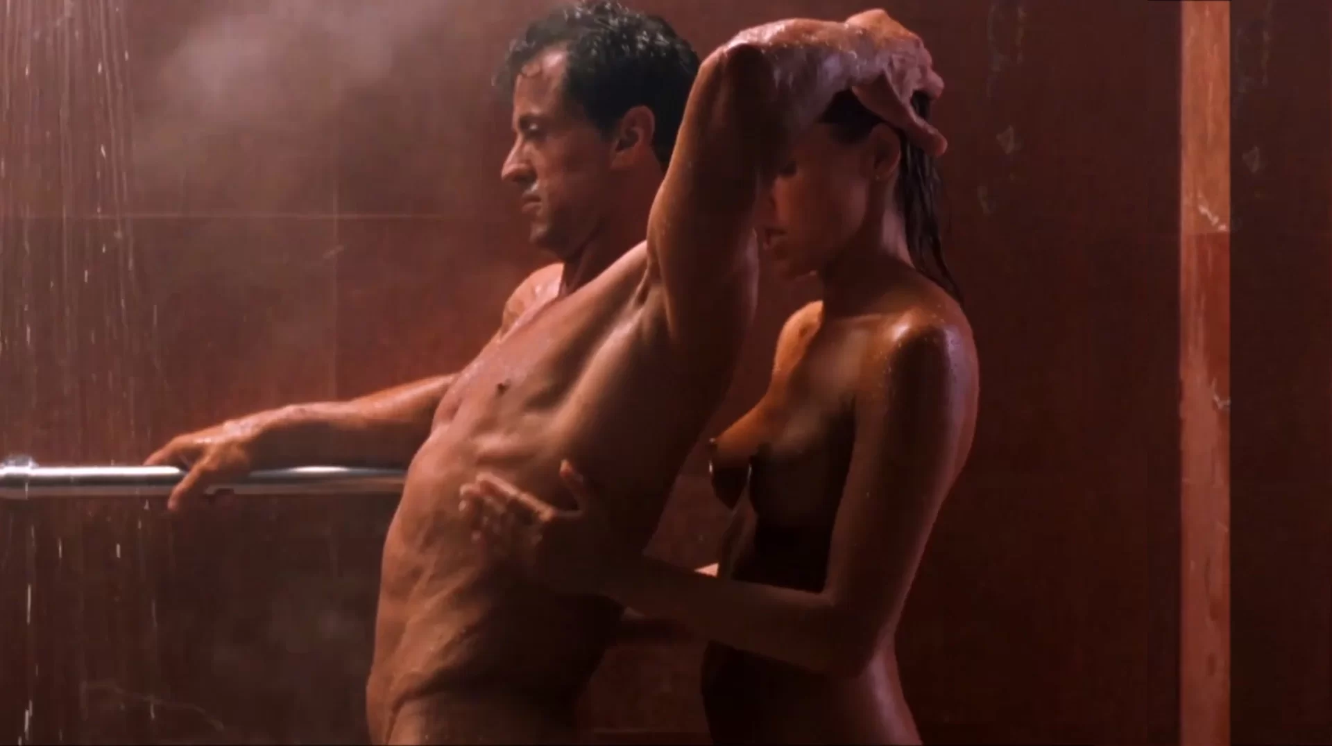 Hot shower sex scene sylvester