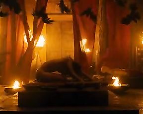 Sofia Boutella nude in The Mummy (2017)