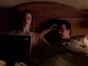 Handjob scene from popular TV serie