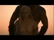 Daenerys Targaryen naked scenes