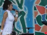 KATY JARA CAMELTOE ON STAGE