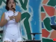 KATY JARA CAMELTOE ON STAGE