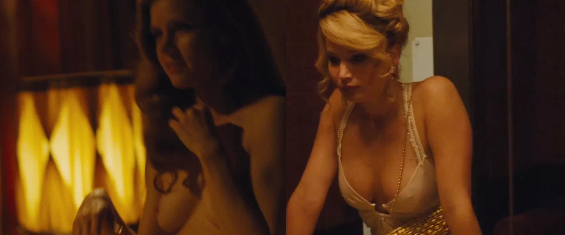 Amy Adams, Jennifer Lawrence - American Hustle (2013) - Celebs Roulette Tube