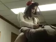 Liz Wagner topless nude in American Exorcist (2018)