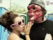 Grub Muffin masturbate in toilet