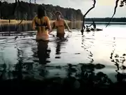 Anna Lena Klenke underwear scene in 8 Tage s01e06 (2018)