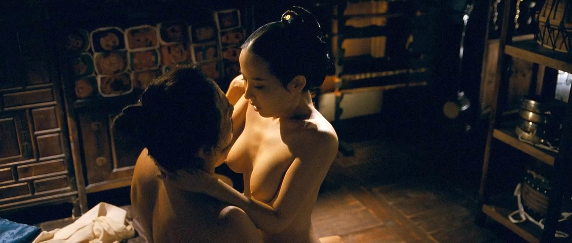 Cho Yeo-jeong (29 years) in nude sex scene from korean movie The Servant (a...