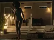 Nathalie Emmanuel, Britt Lower - Holly Slept Over(2020)