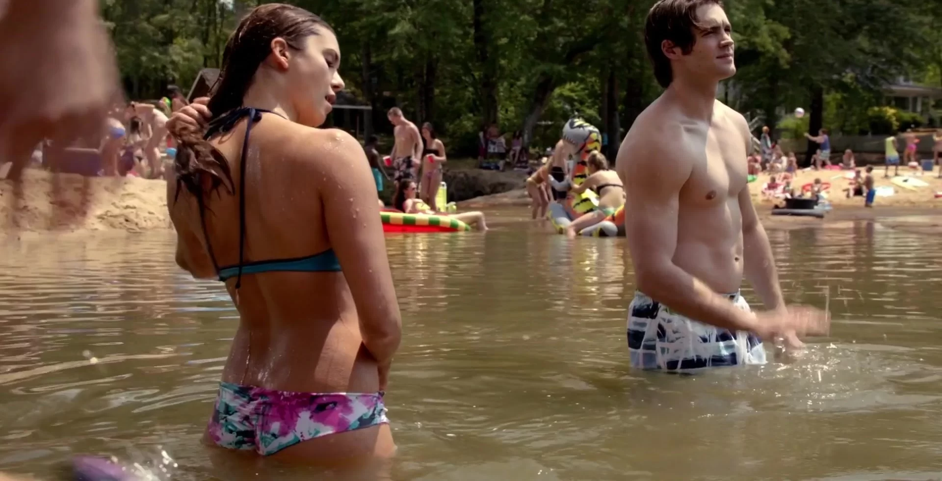 Nina Dobrev bikini in The Vampire Diaries s06e03 (2014) - Celebs Roulette  Tube