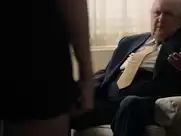 Margot Robbie upskirt in Bombshell (2019)