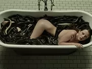 Mia Goth, Annette Lober - A Cure For Wellness (2016) mainstream sex in the cinema