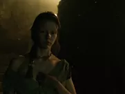 Mia Goth, Annette Lober - A Cure For Wellness (2016) mainstream sex in the cinema