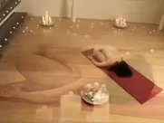 Yoga Undressed - Beginner intro lingerie sex scene